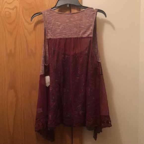 Floral Tank and Sleeveless Cover - Picture 3 of 3